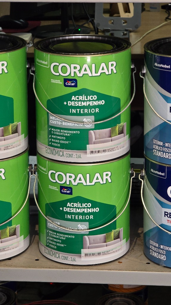 Tinta Acrílica Coralar Econômica