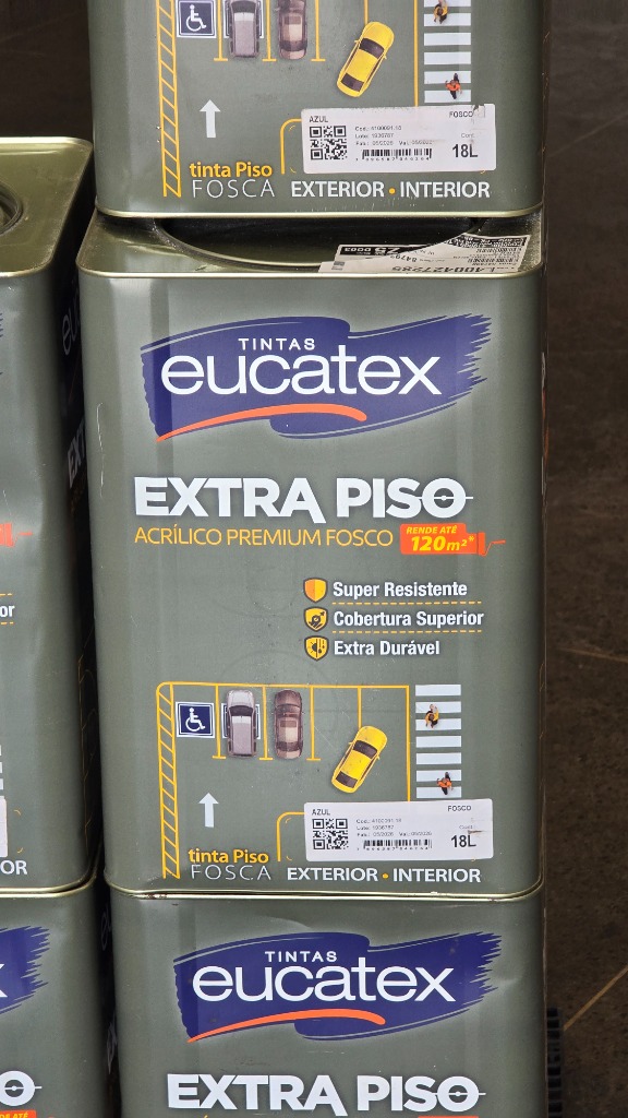Tinta para Piso Eucatex Extra Piso